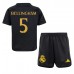 Real Madrid Jude Bellingham #5 Tredjedraktsett Barn 2023-24 Kortermet (+ Korte bukser)